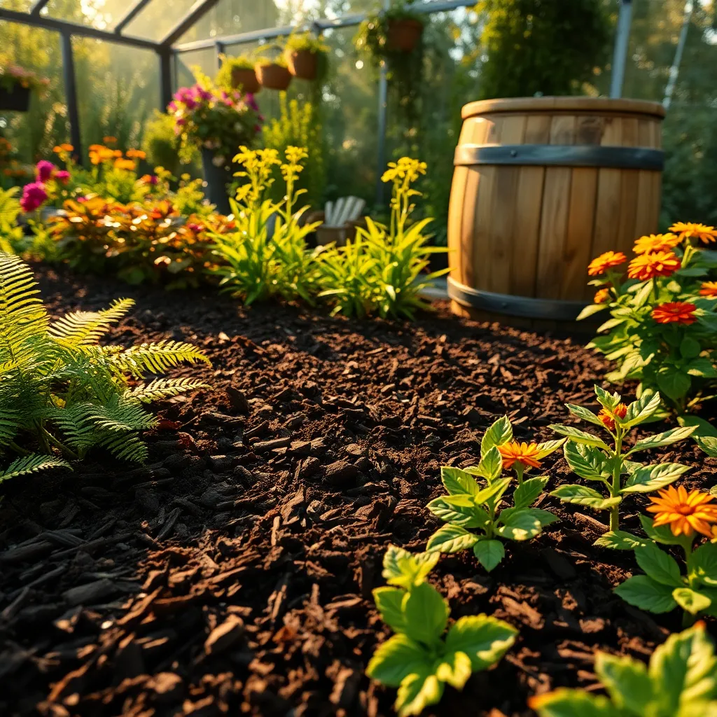 Mulch Layers (Moisture Retention and Soil Health)