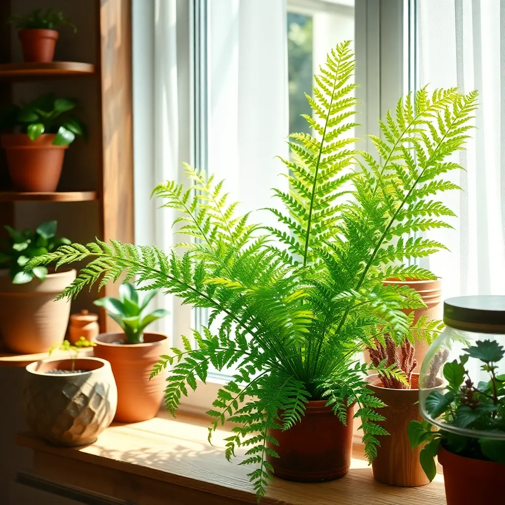 Boston Fern: Humidity-Loving Freshener