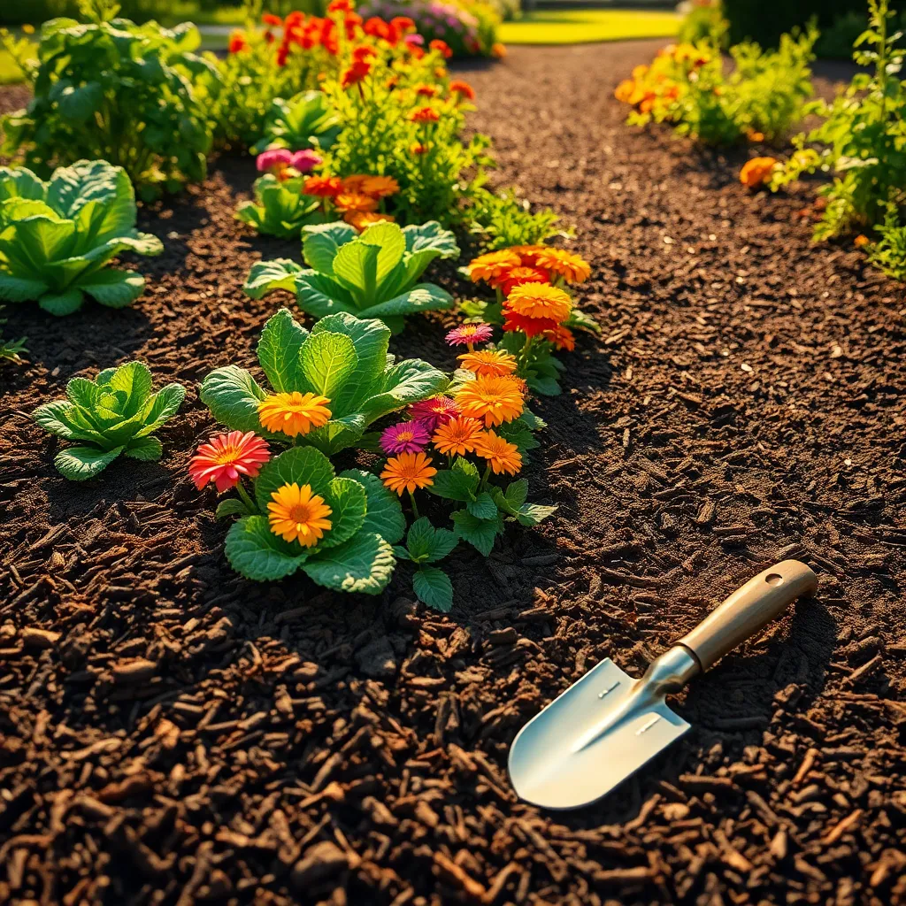 Mulch to Reduce Weeding Time