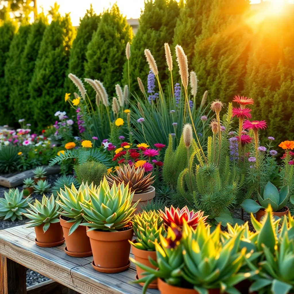 Prioritize Low-Maintenance Plant Varieties