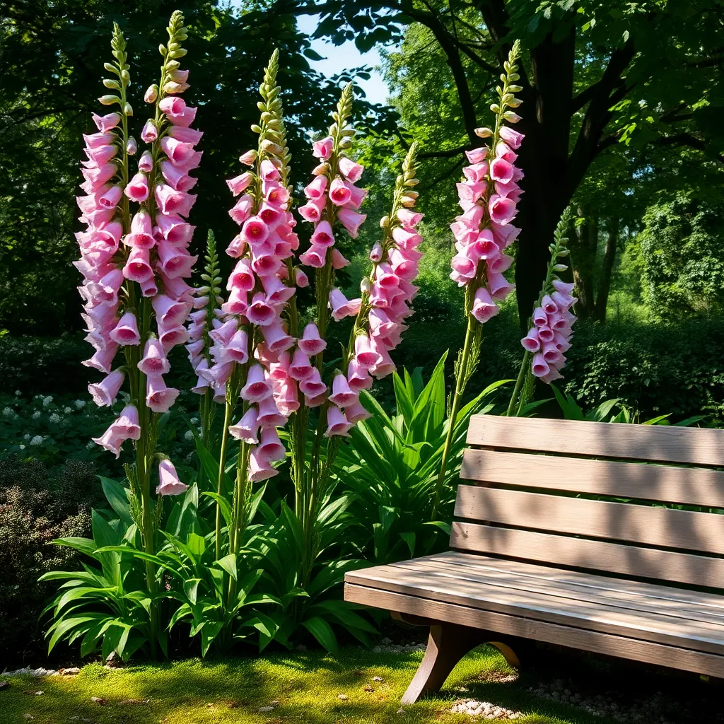 Foxglove 'Camelot Rose' (Digitalis purpurea 'Camelot Rose')