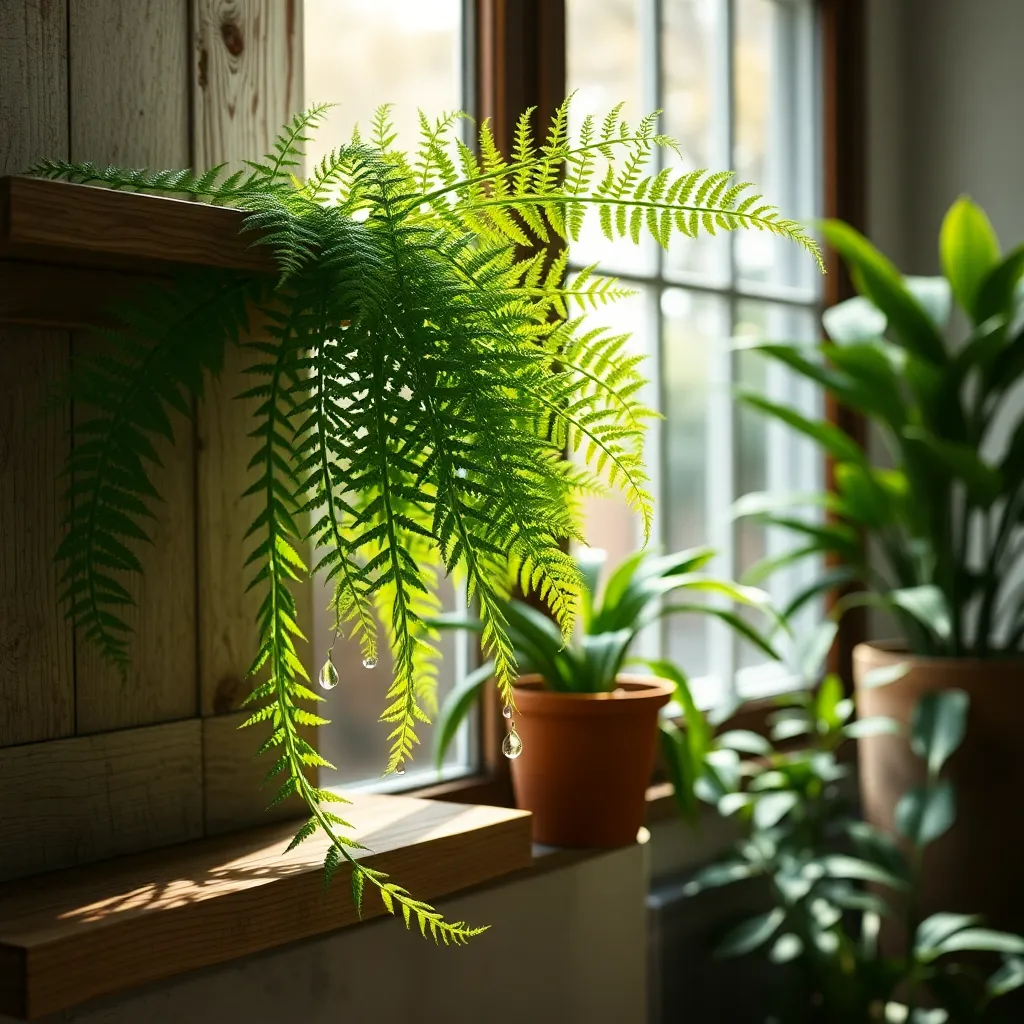 Boston Fern: Humidity Enhancer
