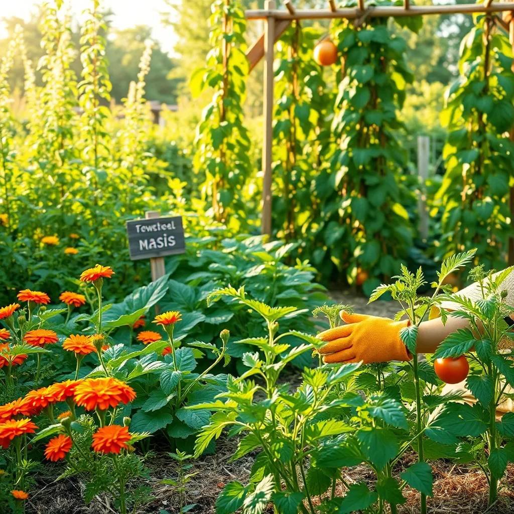 Implement Natural Pest Barriers