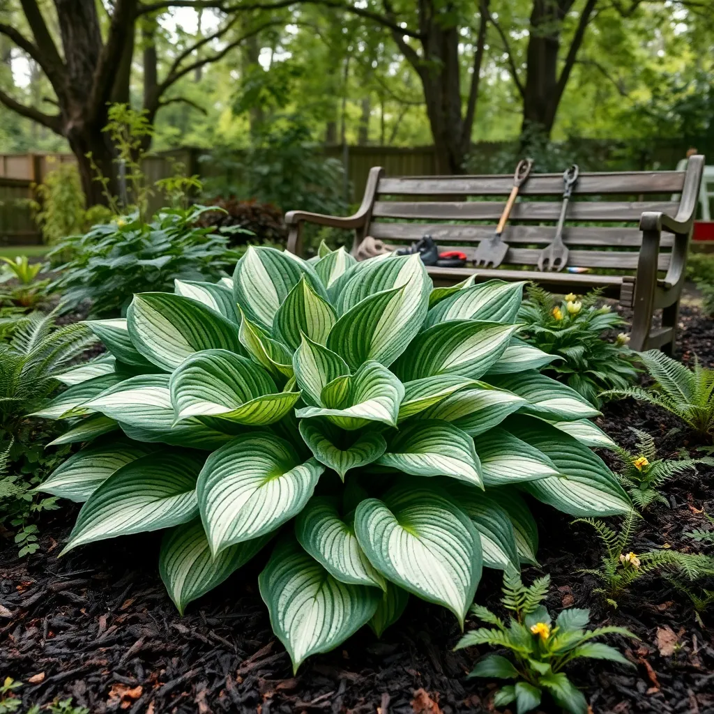 Hostas (Shade-Loving Foliage)