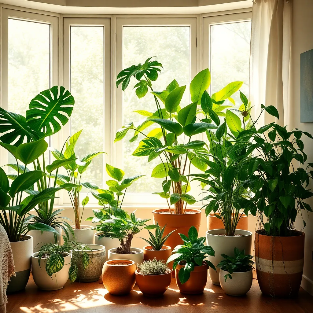Position Plants Near Natural Light