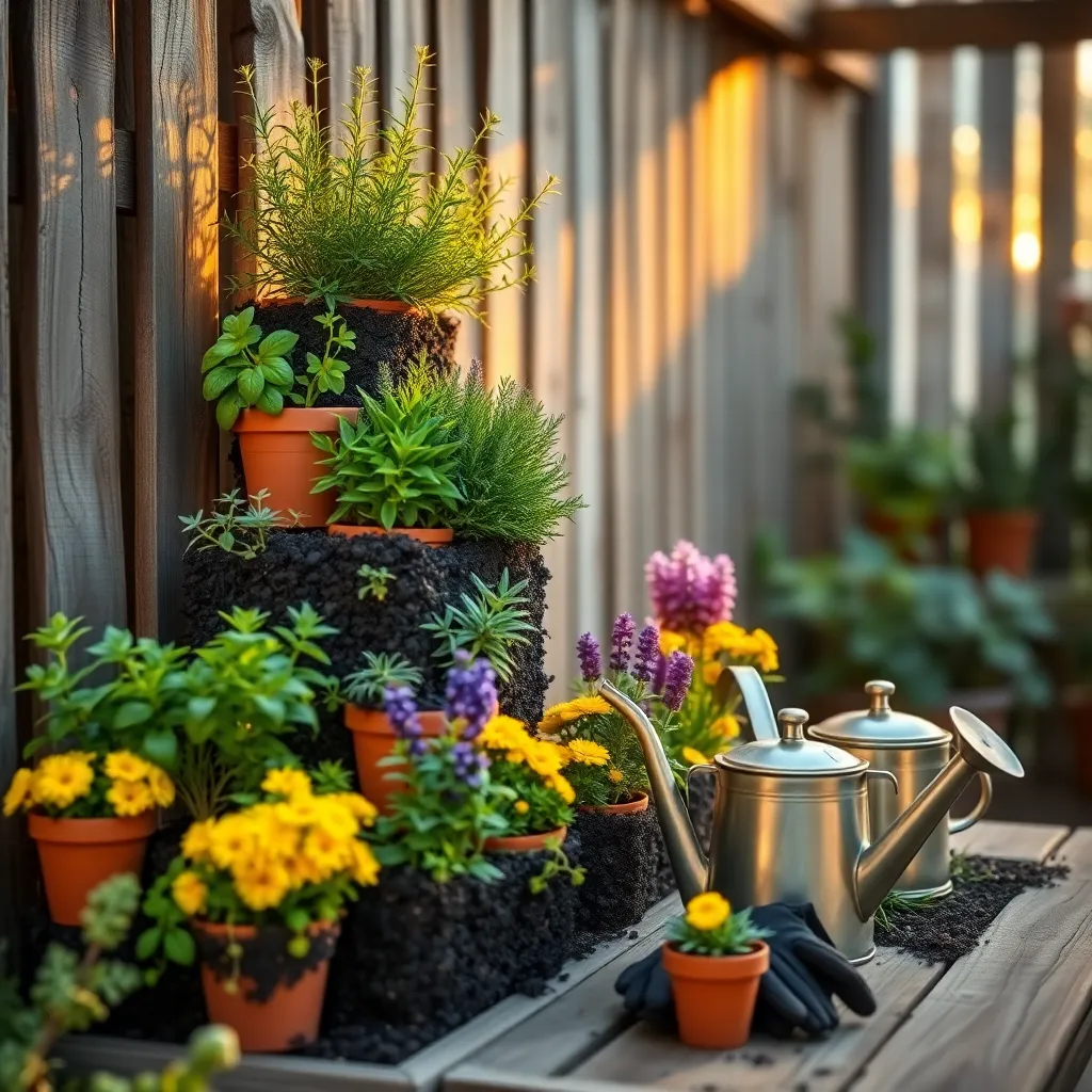 Build a Tiered Herb Garden
