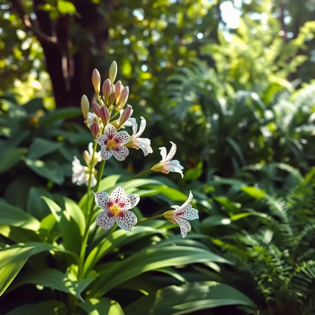 Toad Lily (Tricyrtis hirta)