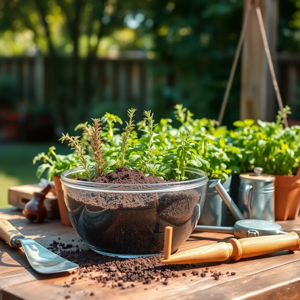 Prepare Well-Draining Soil Mix