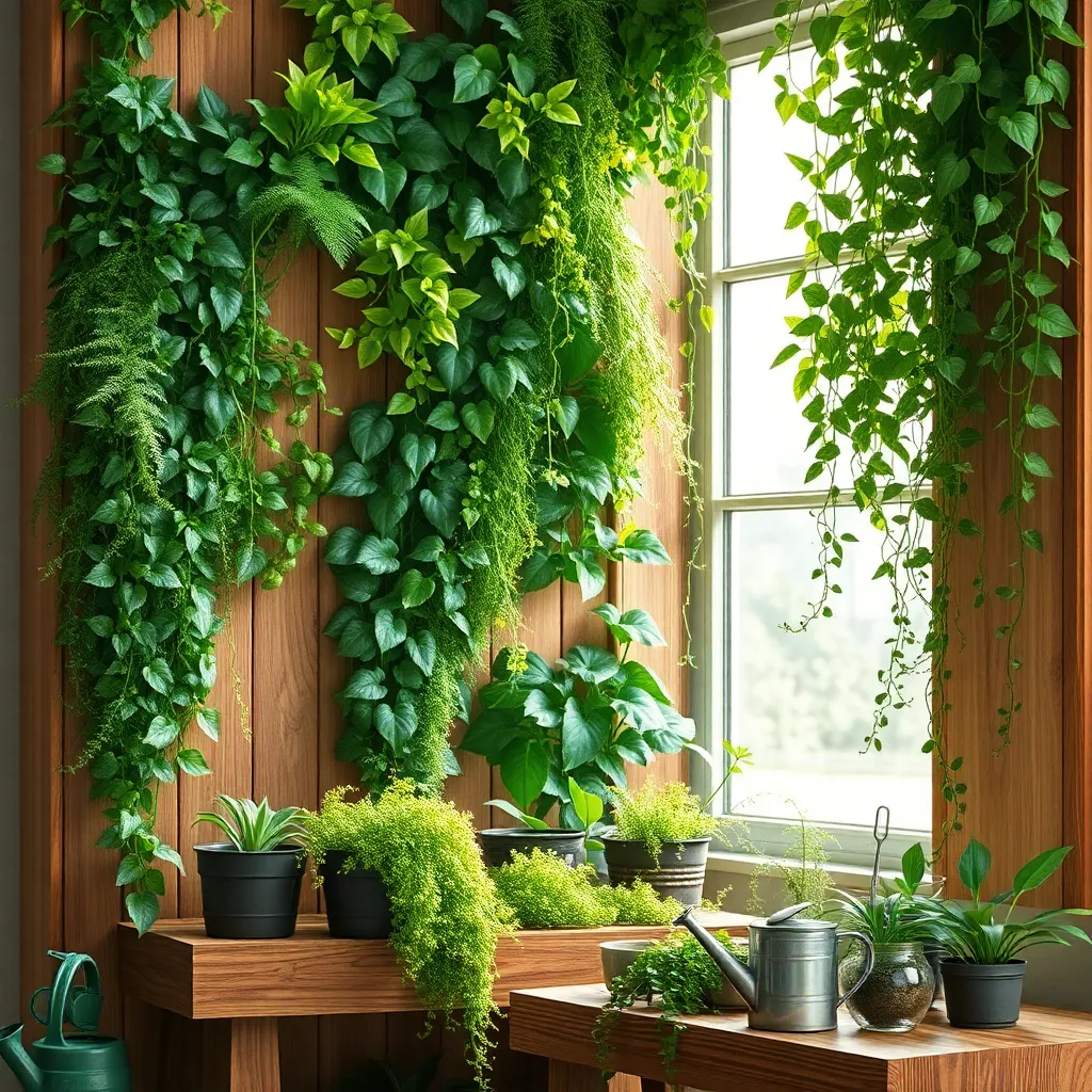 Create a Vertical Plant Wall