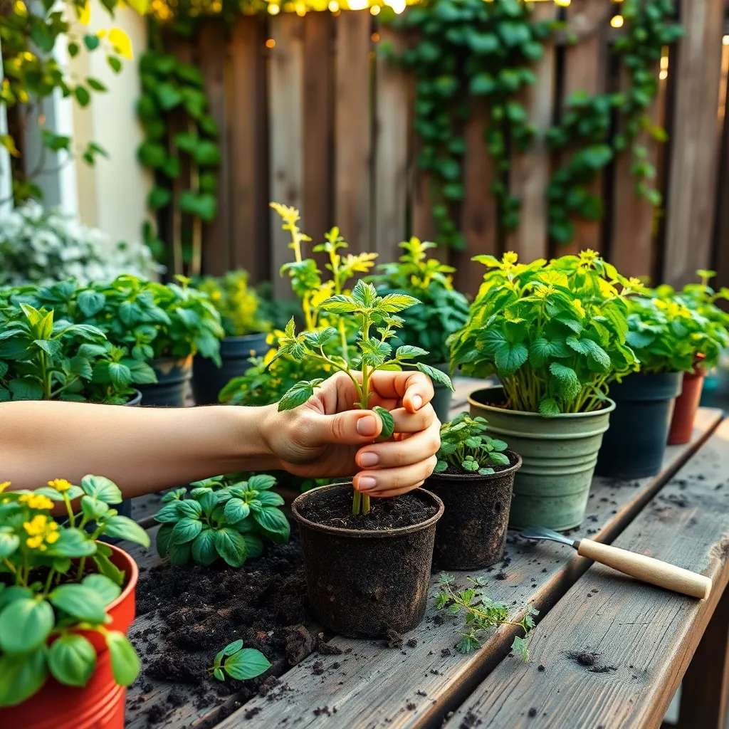 Plant Herbs with Care