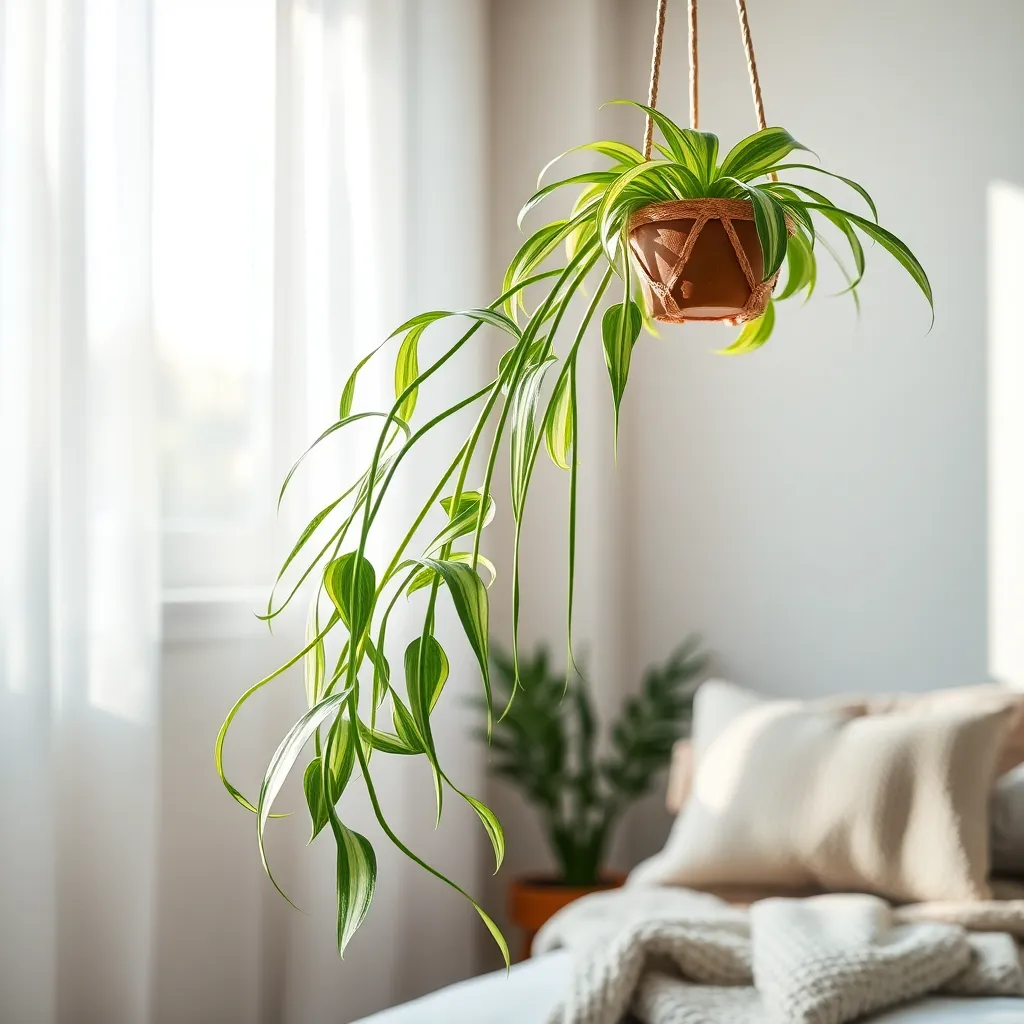 Spider Plant (Chlorophytum comosum)