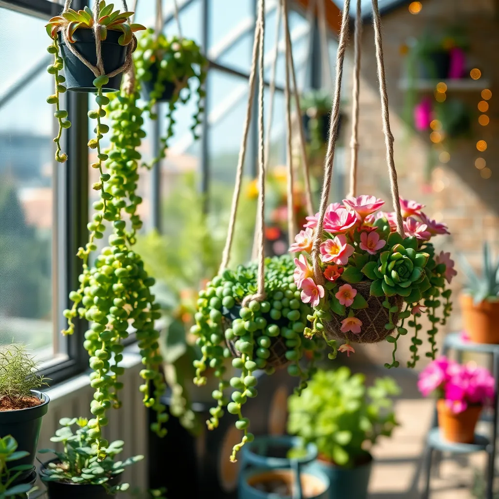 Utilize Hanging Planters Creatively
