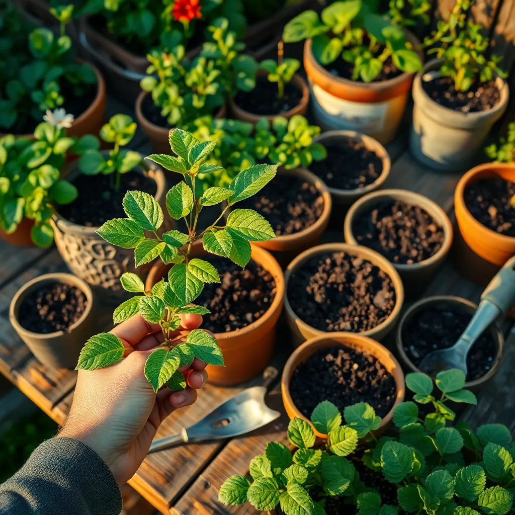 Prepare Containers for Planting