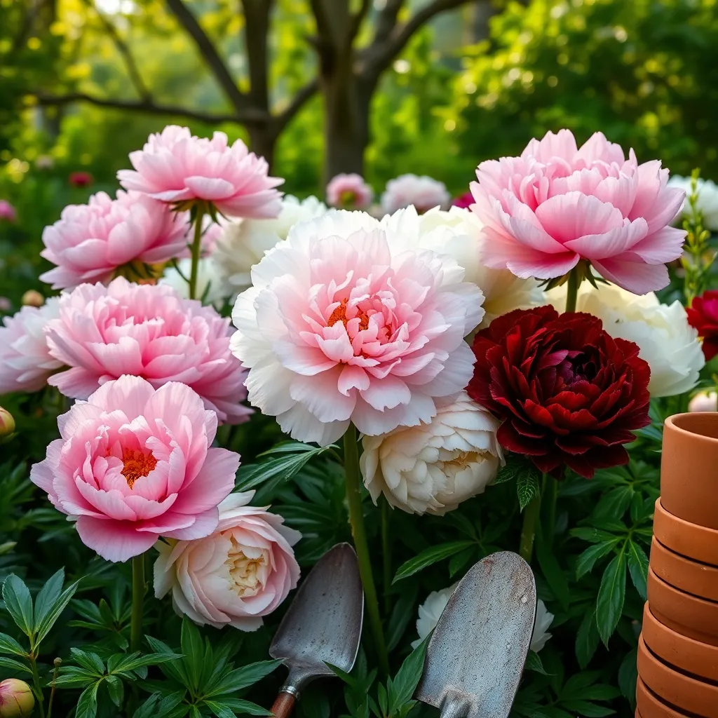 Peony Varieties (Long-Lasting Blooms)