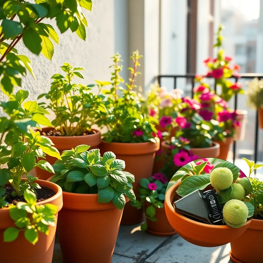 Incorporate Self-Watering Systems