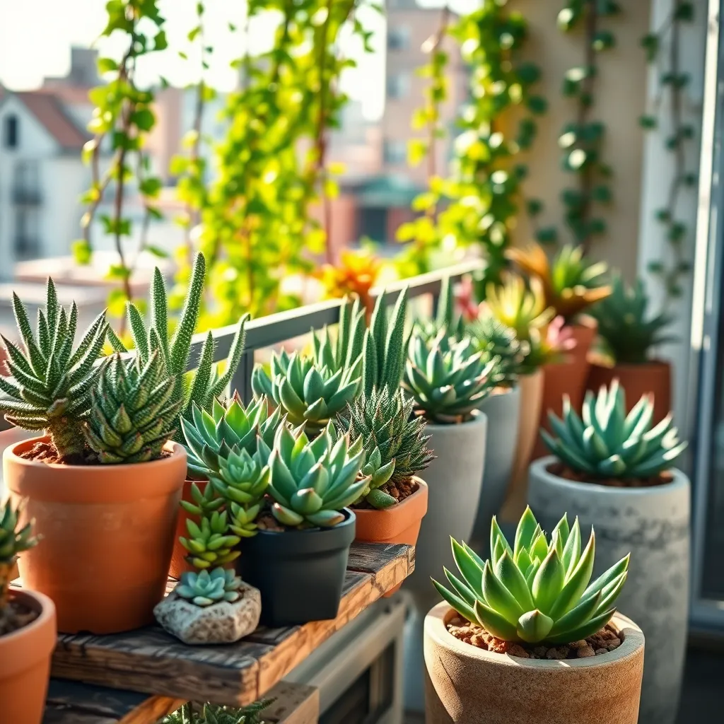 Succulent Varieties (Low-Maintenance and Drought-Tolerant)