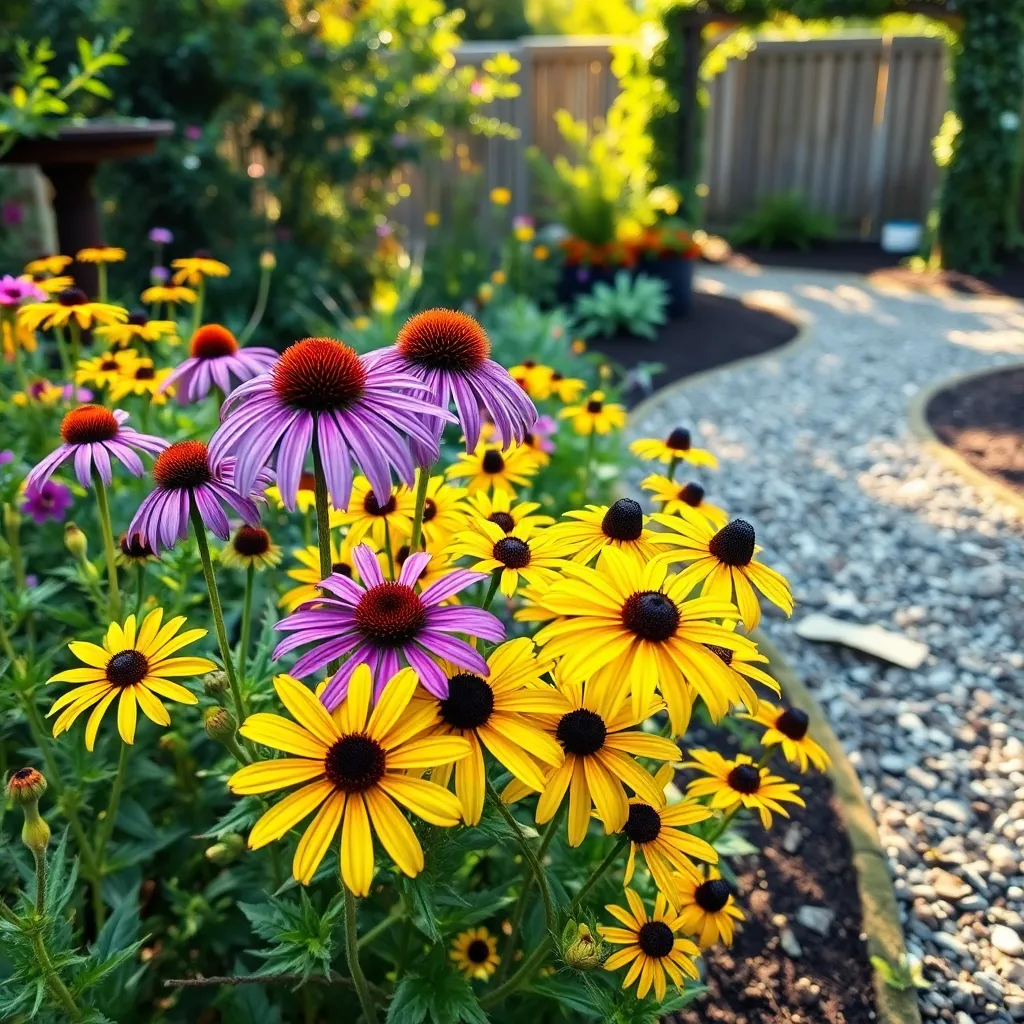 Plant Flowers in Clusters