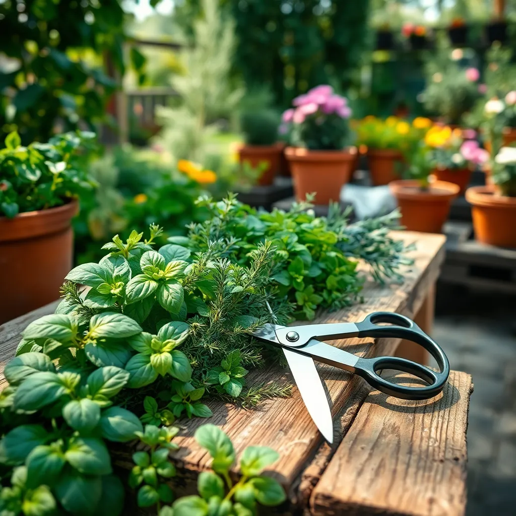 Versatile Herb Scissors Selection