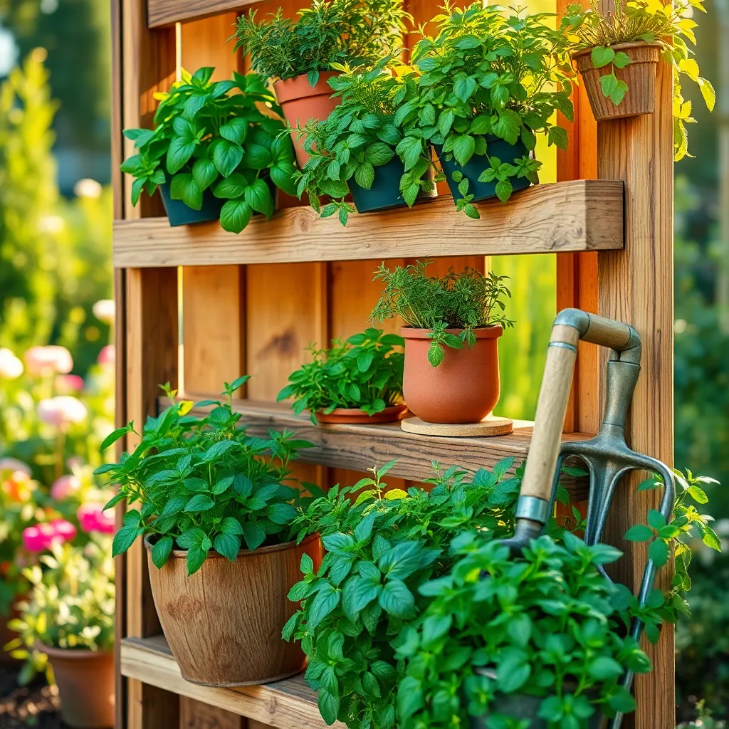 Plant Herbs in Containers