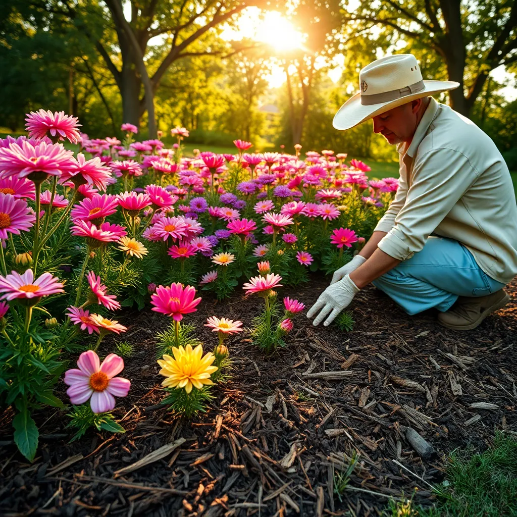 Apply Mulch to Retain Moisture