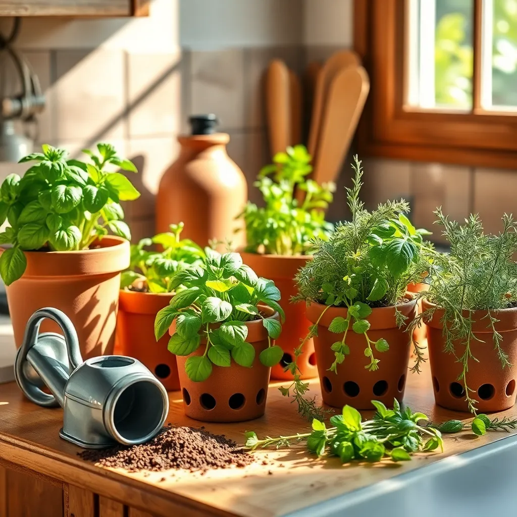 Prepare Containers with Drainage