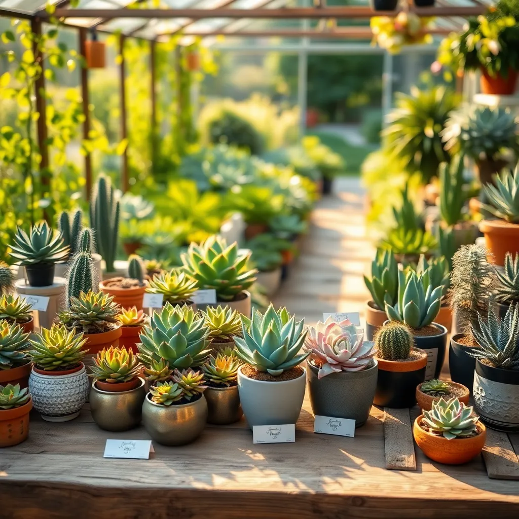 Select Suitable Succulent Species