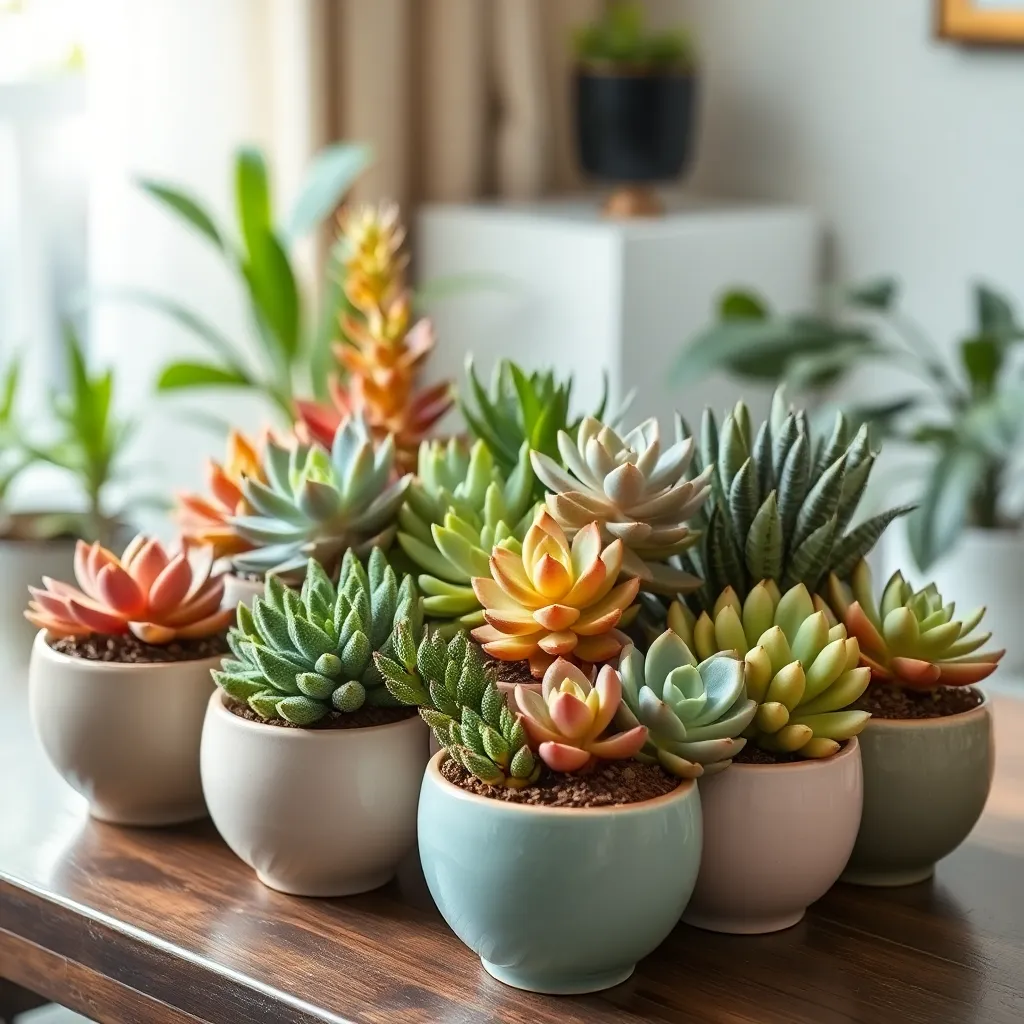Choosing Compact Succulent Varieties