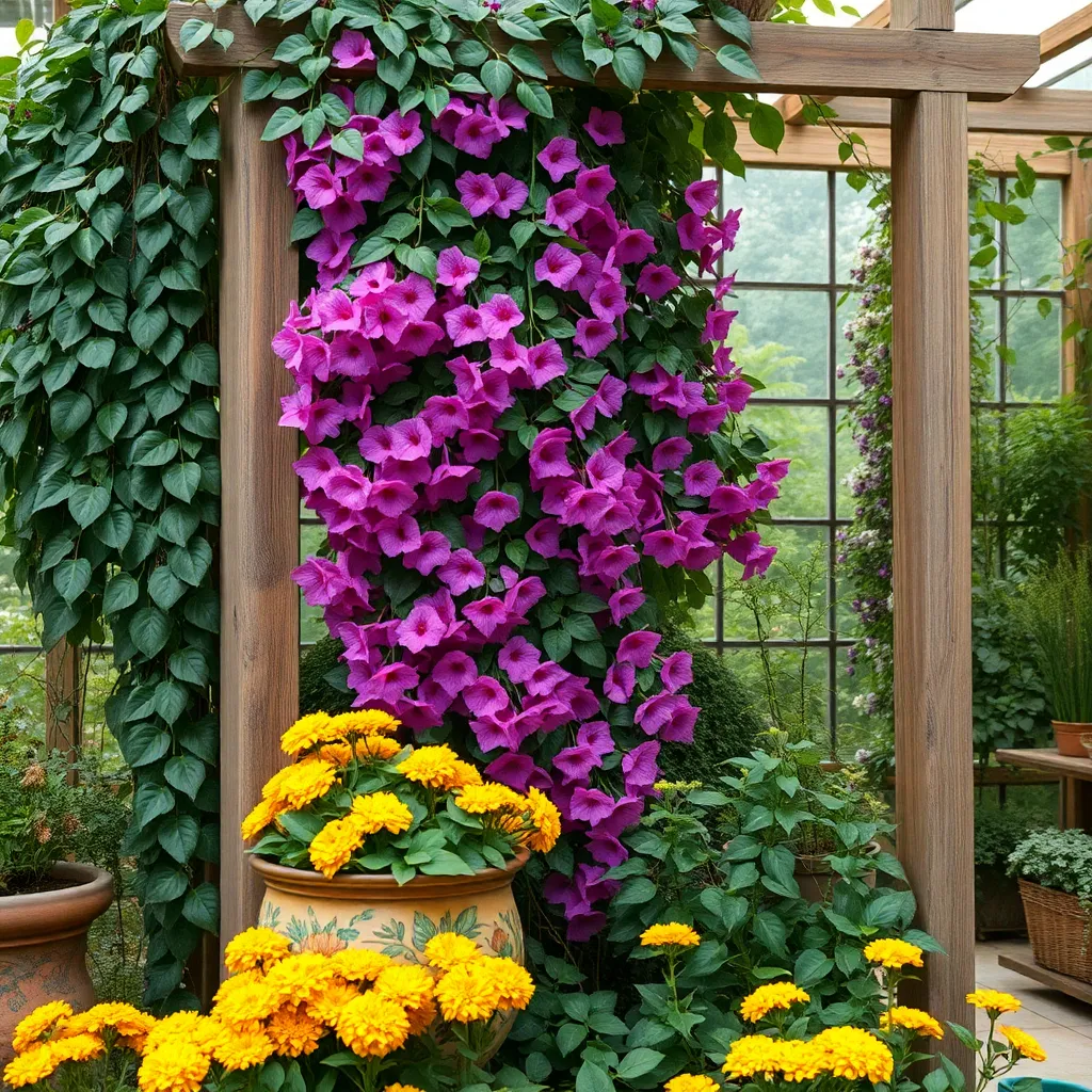 Climbing Plants for Vertical Appeal