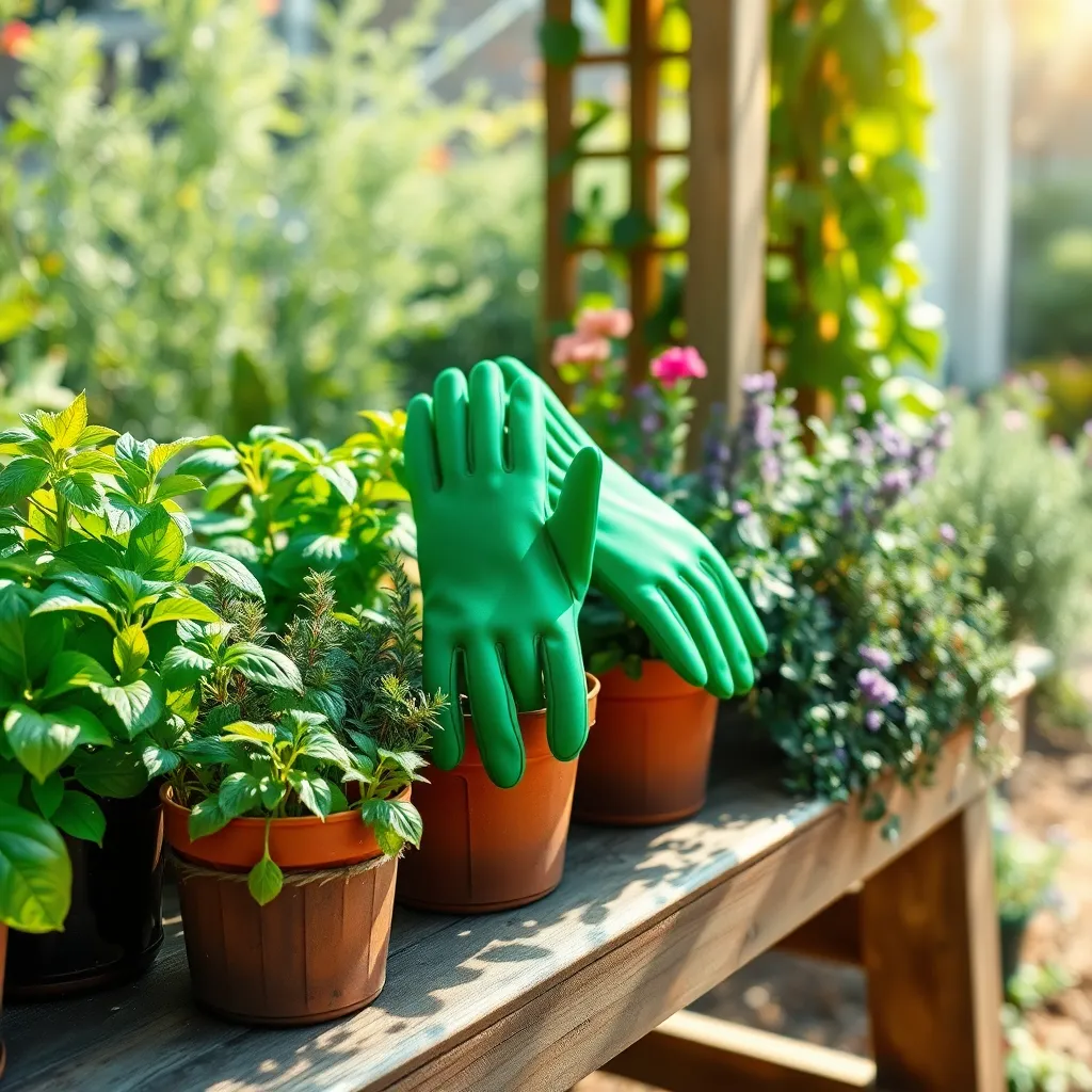 Handy Garden Gloves for Protection