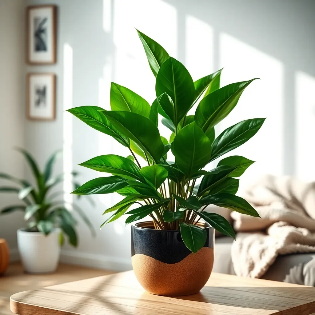 Rubber Plant (Ficus elastica)