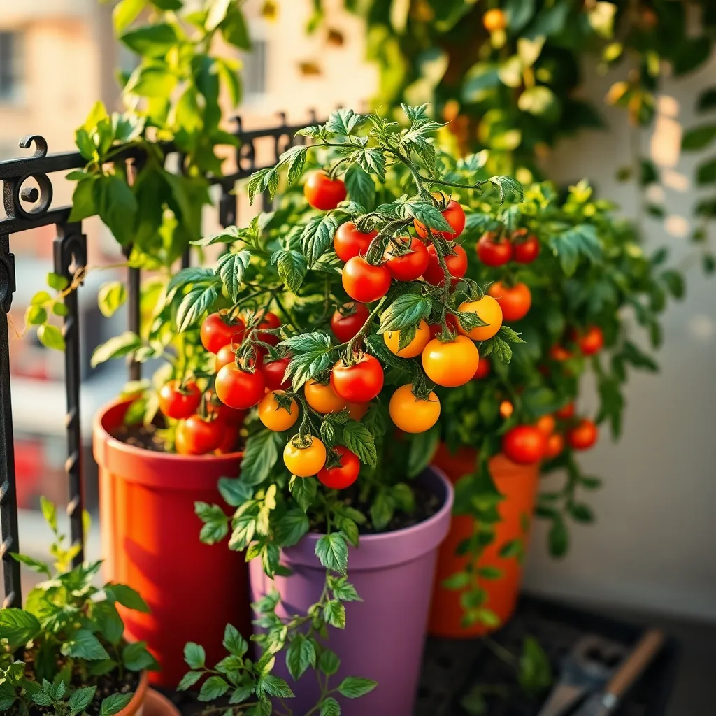 Select Compact Tomato Varieties