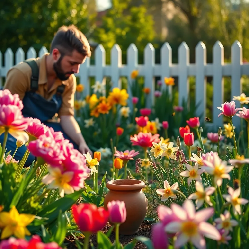 Pest Management for Springtime Flowers