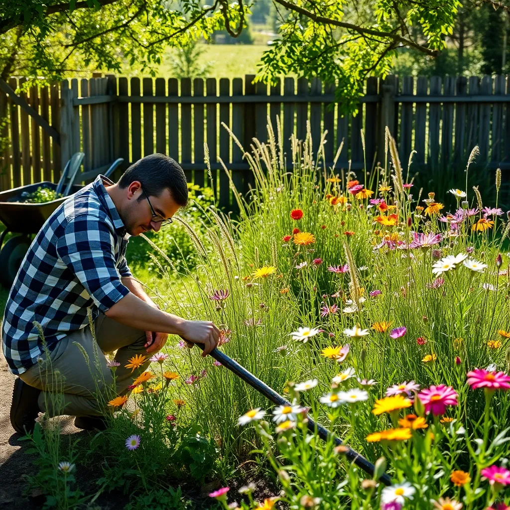 Maintain and Monitor Wildflower Patch