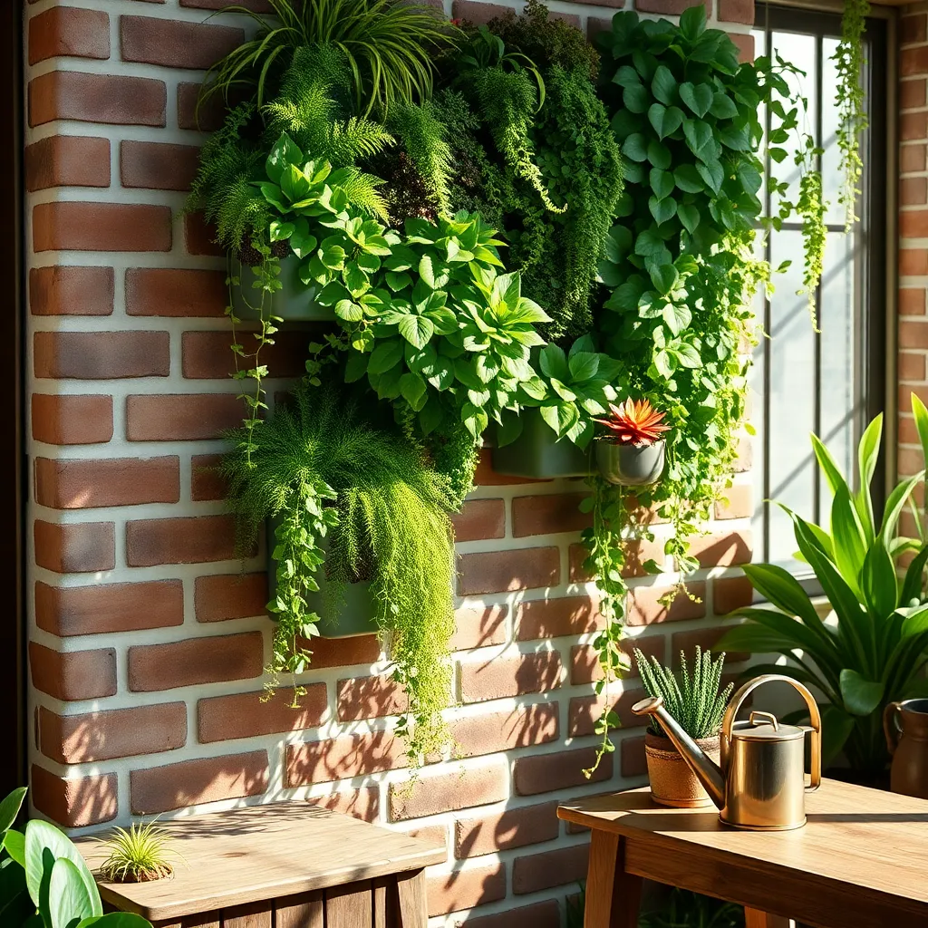 Vertical Gardens: Maximizing Wall Space