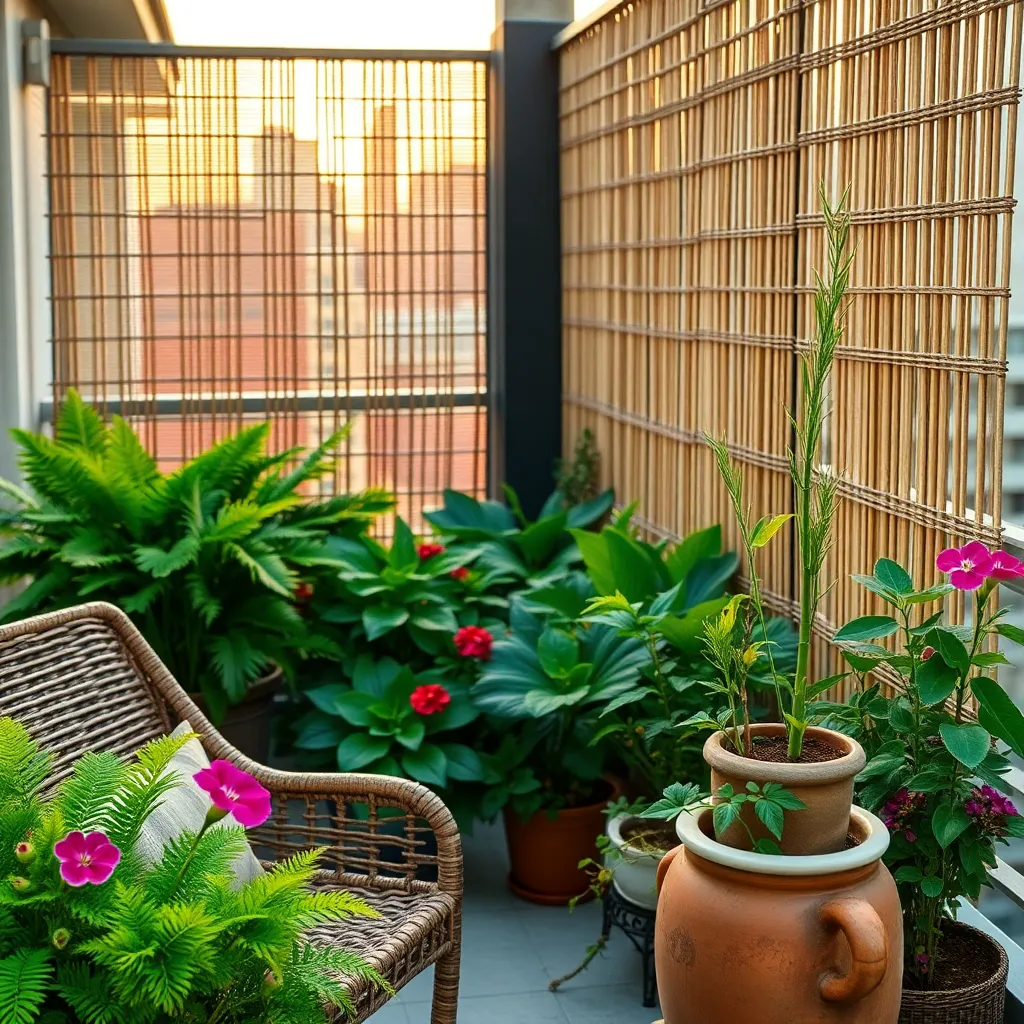 Bamboo Screens (Wind-Resistant and Elegant)