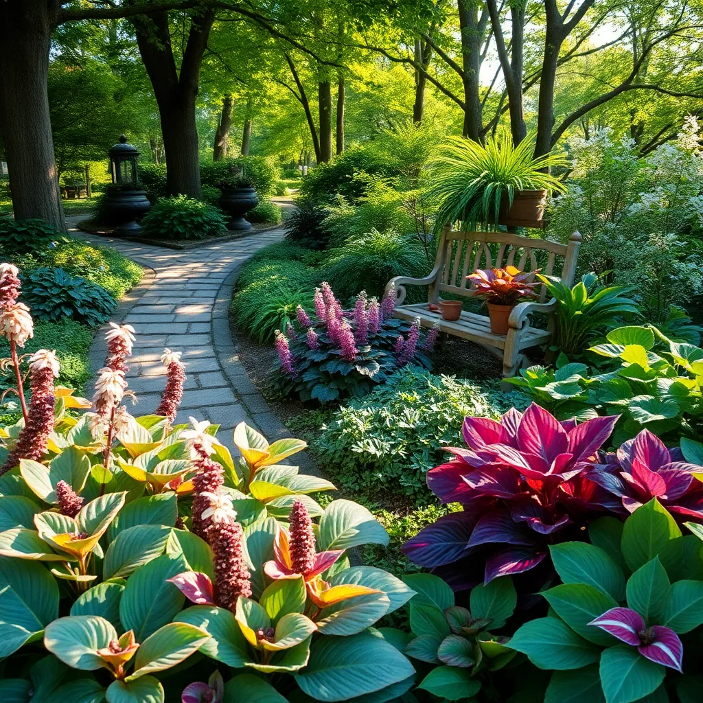 Shade-Loving Colorful Selections