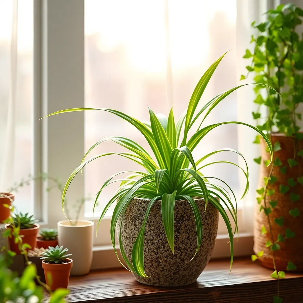 Spider Plant (Chlorophytum comosum)