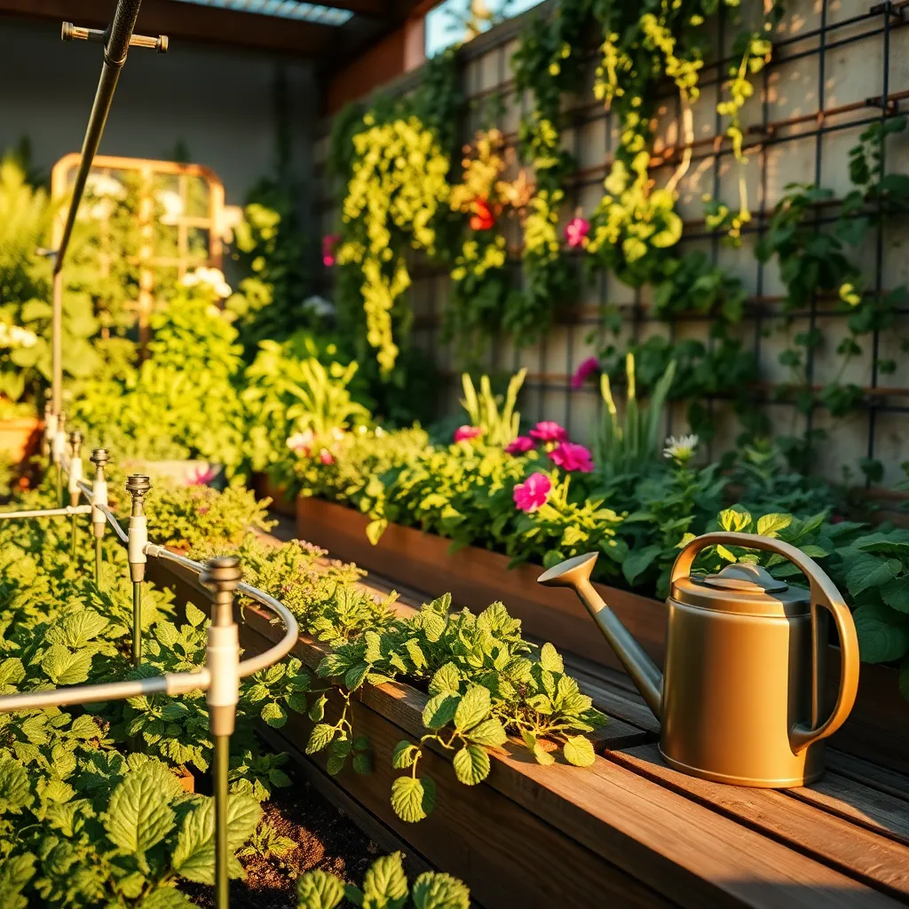 Implement Efficient Watering System