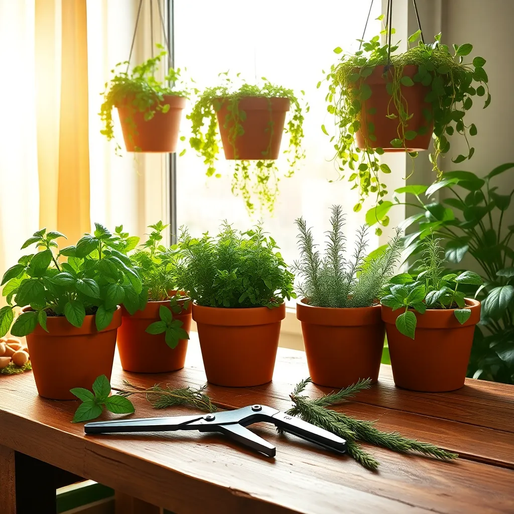 Regularly Prune and Harvest Herbs