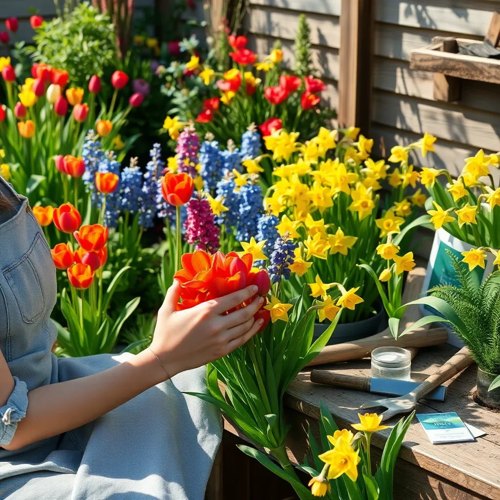 Choosing Vibrant Spring Blooms