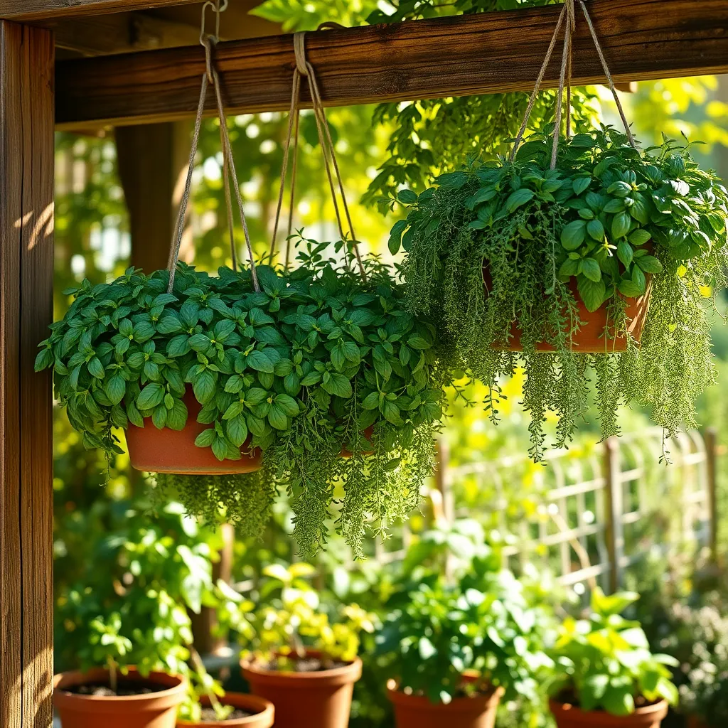 Plant Herbs with Adequate Spacing