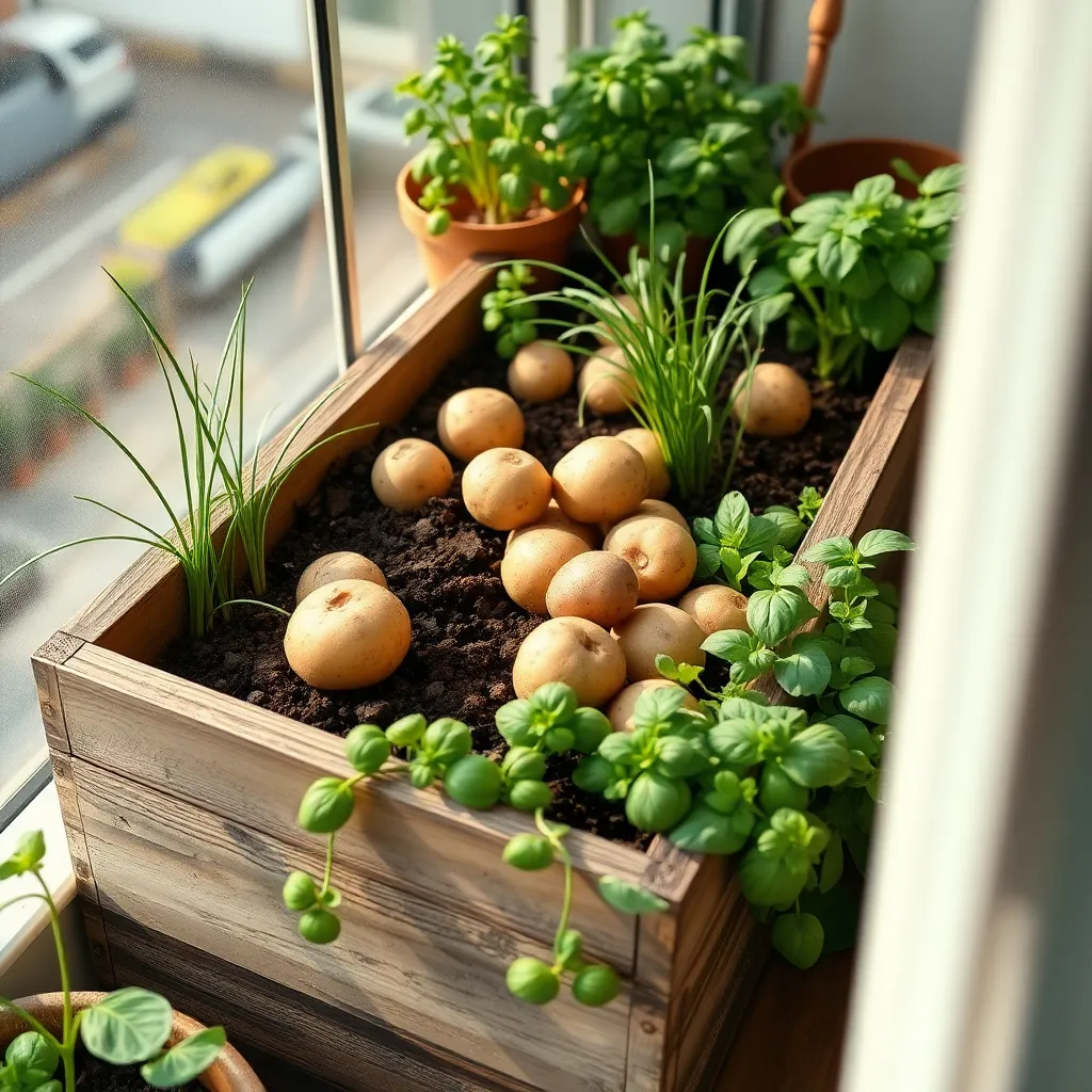 Plant Seed Potatoes Correctly