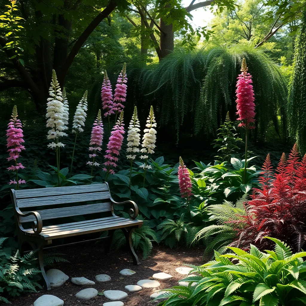 Astilbes (Feathery Blooms for Shady Corners)