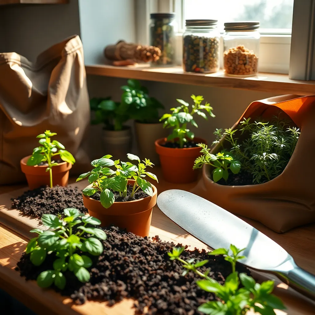 Prepare Indoor Potting Mix
