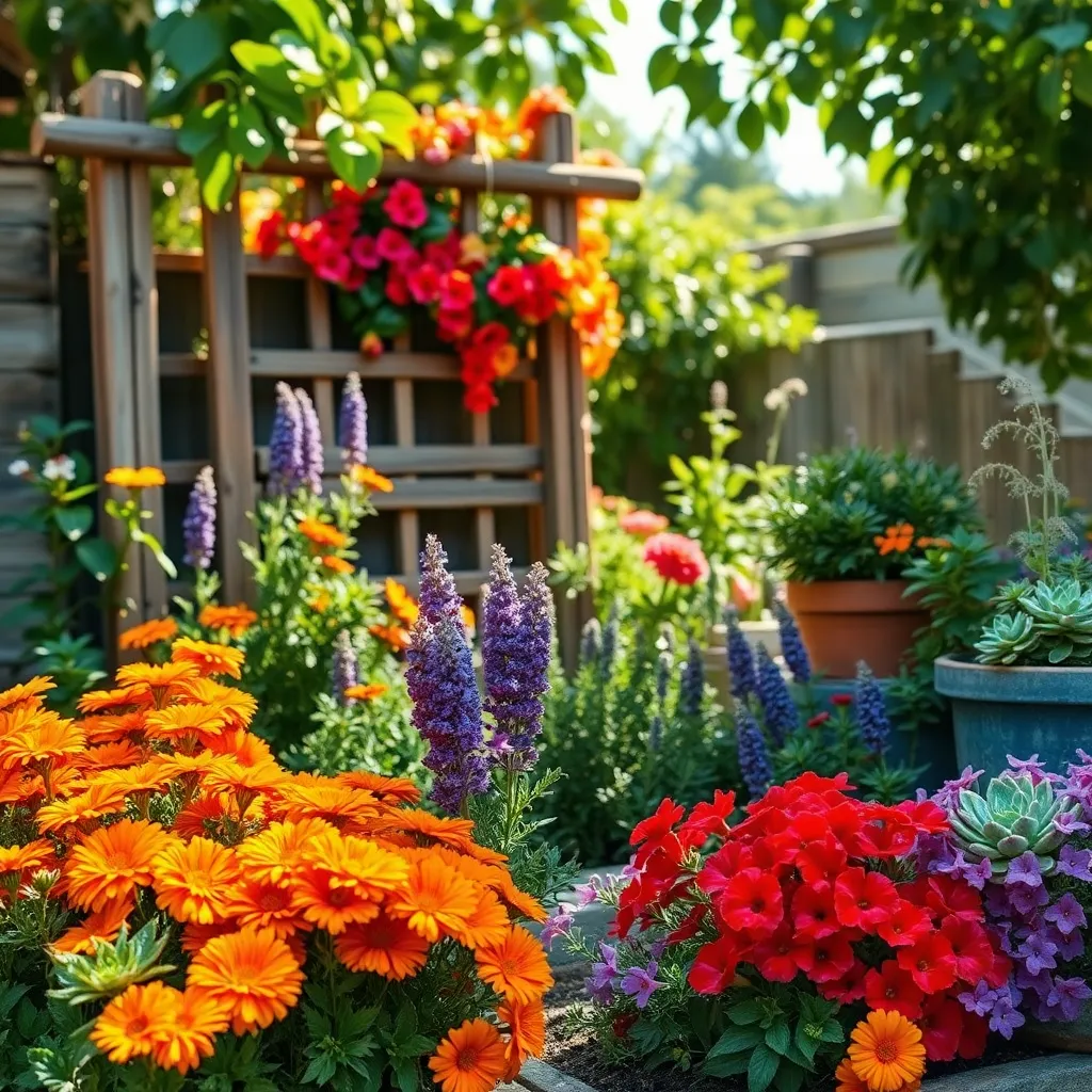 Compact Flower Layout Strategies