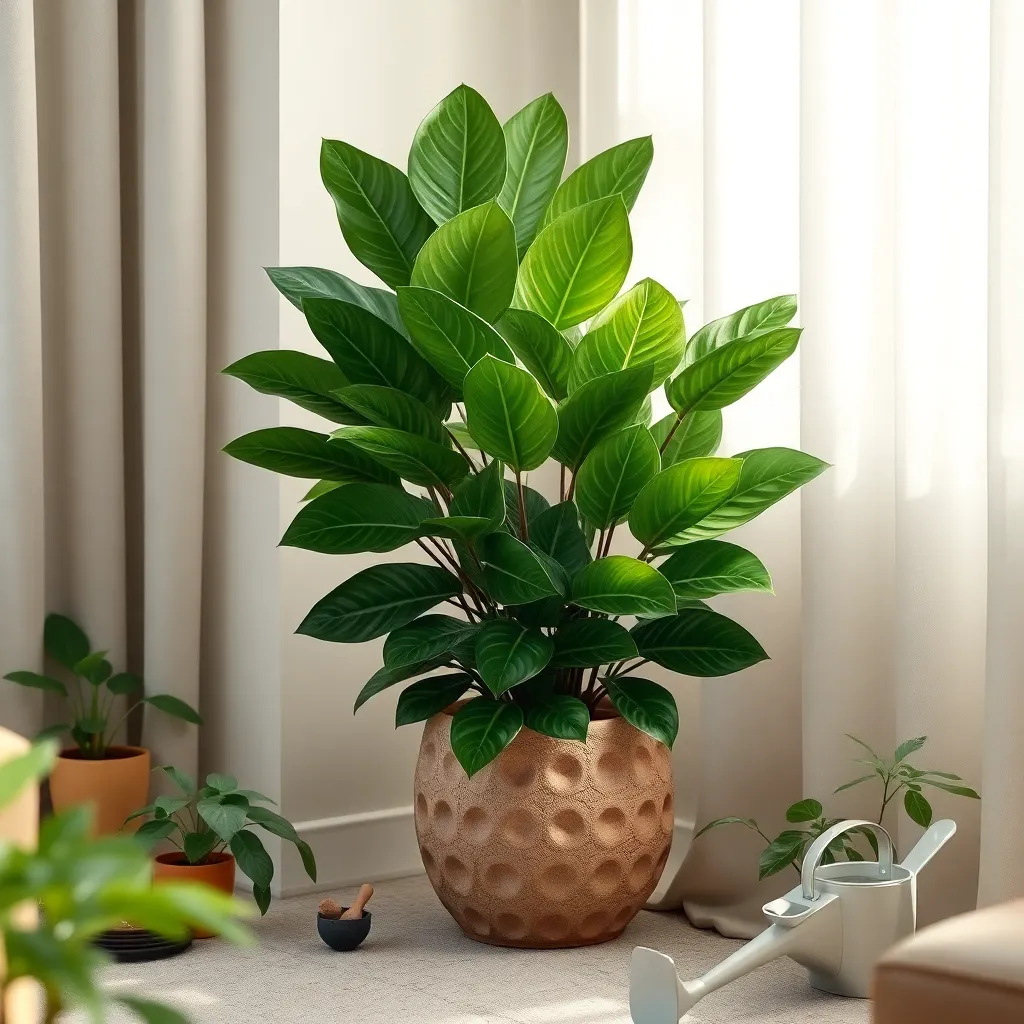 Chinese Evergreen (Aglaonema commutatum)