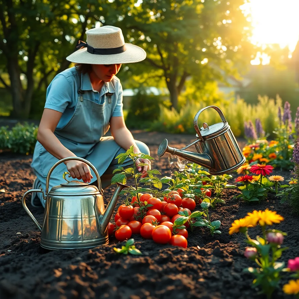 Plant and Water Carefully