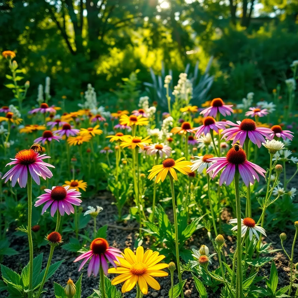 Native Wildflowers (Pollinator-Friendly and Resilient)