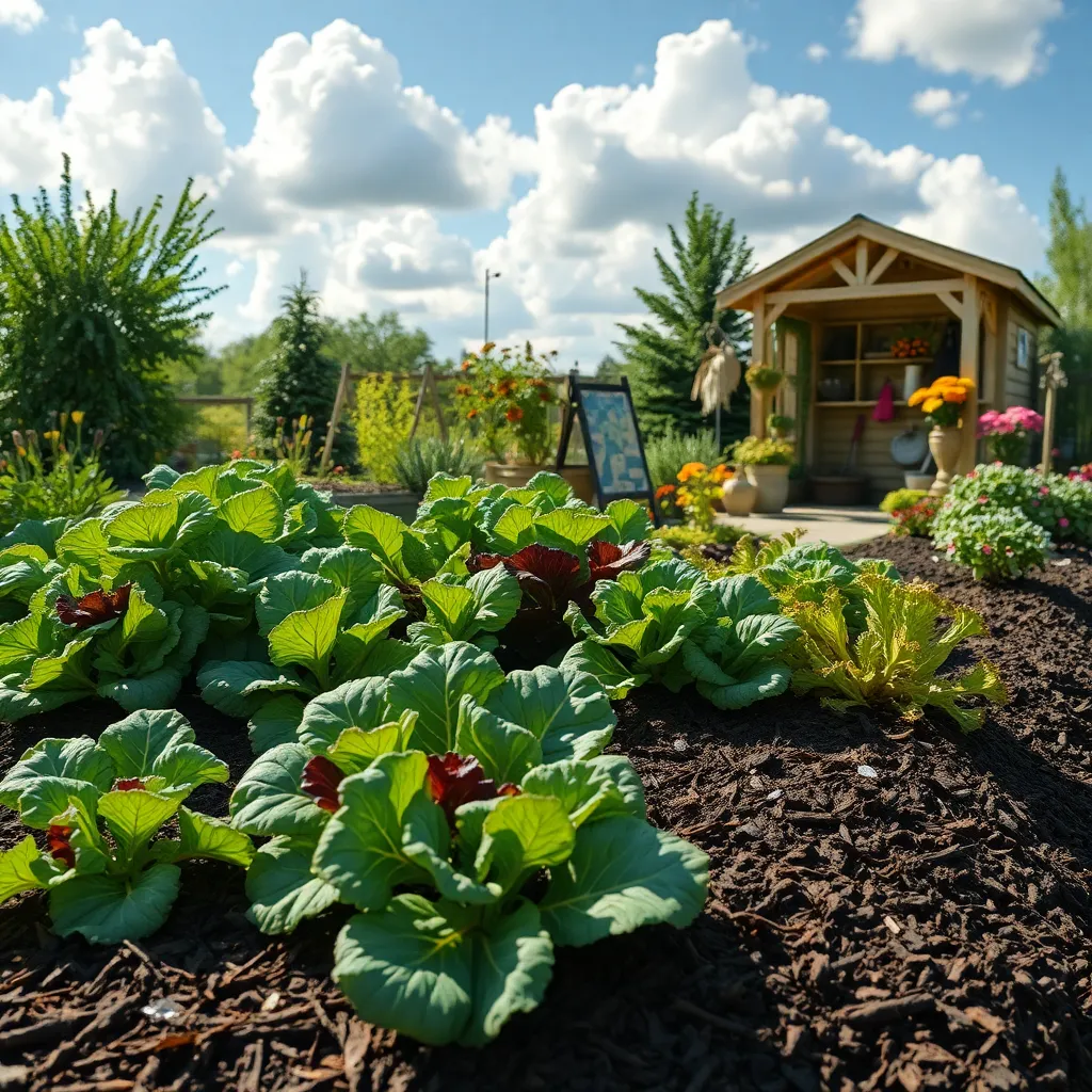 Protect Beds with Mulch