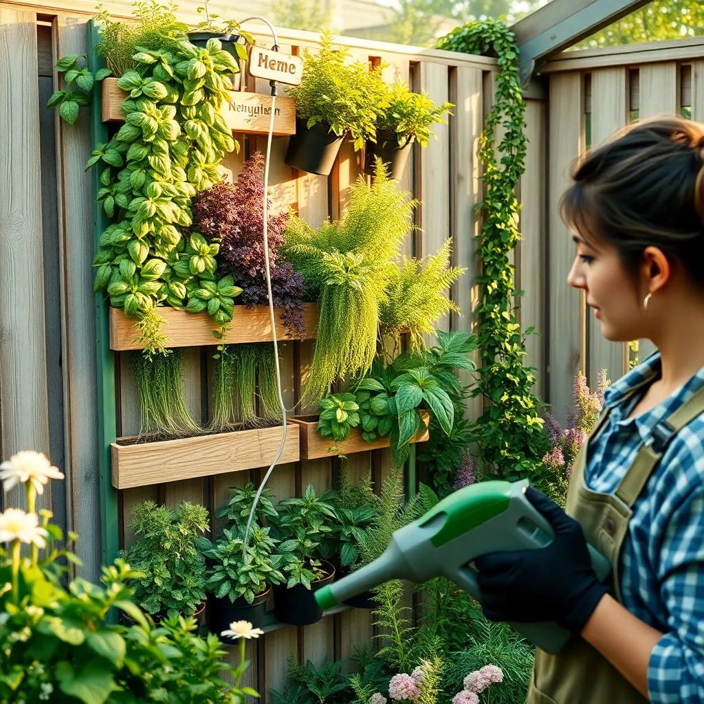 Install and Maintain Watering System